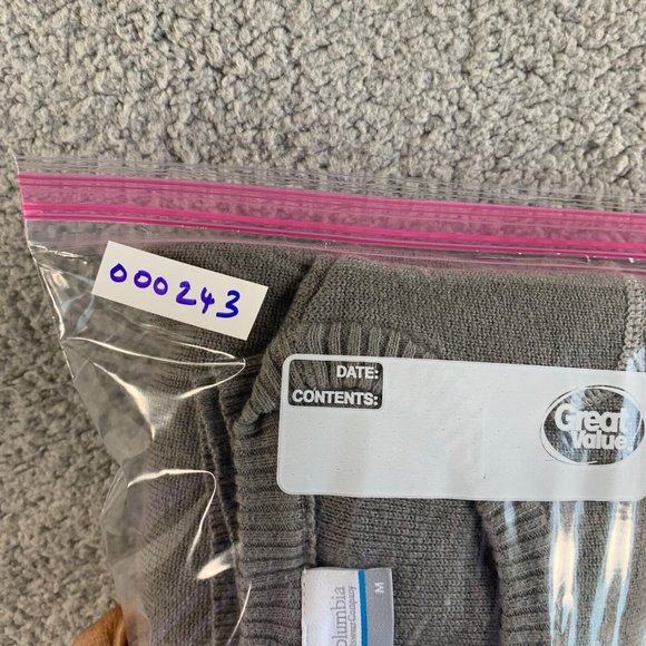 Columbia Sweater Mens Medium Wool Blend Pullover Sweatshirt Chunky NEW‎ - Picture 12 of 12